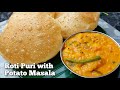 Resepi Roti Puri Paling Mudah Tanpa yis | Masala Puri | How to make Roti Puri #vegetarian