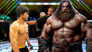 PS5 | Bruce Lee vs. Super Titan Hagrid (EA Sports UFC 4)