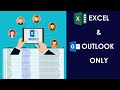 How To Batch-Email Automatically with Attachments Using Excel and Outlook only