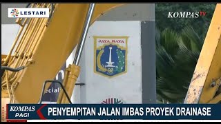 Waspadai Kemacetan Imbas Dari Penyempitan Jalan Imbas Dari Proyek Drainase