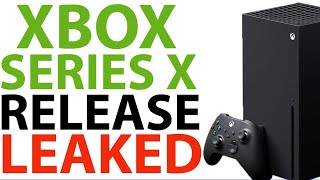 Xbox Series X Release Date LEAKED | Xbox Launching Before PlayStation 5 | Ps5 & Xbox News
