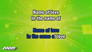 Martin Garrix feat  Bebe Rexha - In The Name Of Love - Karaoke Version from Zoom Karaoke