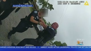 Sunrise Police Sgt Suspended After Video Captures Him Putting Hands On Female Officer