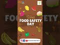 🌏Happy World Food Safety Day! 🌱🌱 #WorldFoodSafetyDay  #Vermicompost #FoodSafetyMatters