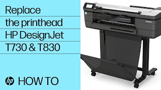 Replacing the Printhead | HP DesignJet T730 and T830 Multifunction Printer | HP