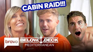 Here's What Captain Sandy Found After Raiding Her Crew's Cabins | Below Deck Med (S9) | Bravo