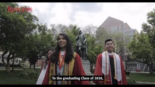 Dear 2020 Rutgers Global Graduates