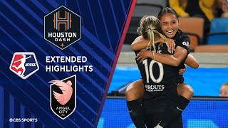 Houston Dash vs. Angel City FC: Extended Highlights | NWSL | CBS Sports Attacking Third
