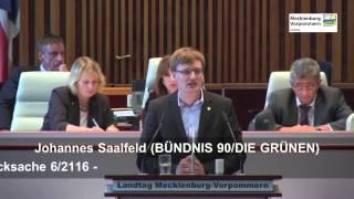 Rede von Johannes Saalfeld zur Einbringung eines Transparenzgesetzes