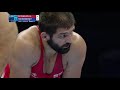 1/2 FS - 125 kg: G. PETRIASHVILI (GEO) v. P. HADIBASMANJ (IRI)