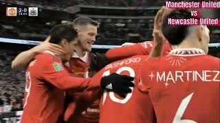 Full Highlights Manchester United vs Newcastle United  Carabao Cup Final Wembley Stadium