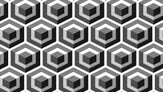 Adobe illustrator tutorials | Design patterns | Black and white | Polygon | 113