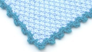 Crochet for Knitters -  Picot Edging