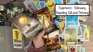 Capricorn Standing Tall and Thriving - Next 10 Days #February #Capricorn #Capricornlove Capriweekly