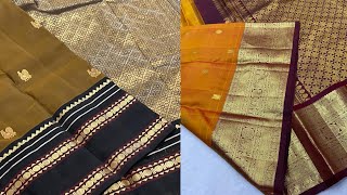 #new Kanchipuram pure handloom silk saree with #2G PURE ZARI#