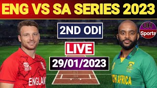SA VS ENG 2ND ODI LIVE SCORES | SOUTH AFRICA VS ENGLAND 2ND ODI LIVE COMMENTARY | 2ND INNINGS