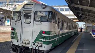 小湊鉄道 五井駅 普通 入線 キハ40形 | Kominato Railways Goi Station Local Arrival Class 40 Series  @230128