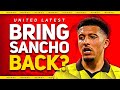 Sancho Transfer Boost! Rashford Refusing To Go! Man Utd News