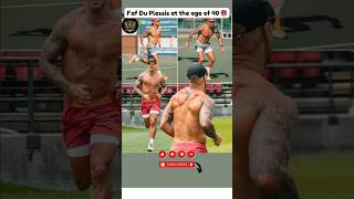 Faf Du Plessis at 40: Unbelievable Fitness Levels and Body Physique! 🥵Secrets to His Athleticism #yt