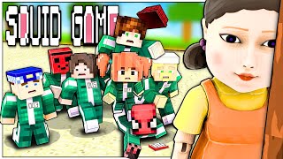 Minecraft Ama YOUTUBER'LAR SQUİD GAME OYNUYOR !!