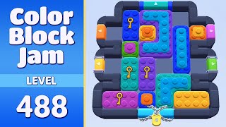 Color Block Jam Level 488 | Every Puzzle Solved! 🎯