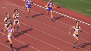 関東高校新人陸上2015 女子400m決勝