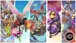 YuGiOh Beetrooper Battle Wasp Insect Deck Profile! plus Combos! Crazy Combo #ygo #yugioh #foryou #ES