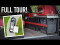 My Ultimate Truck Cap Camper Build Full Tour!