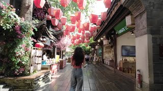 Wuhou Temple Park and Jinli Pedestrian Street - Chengdu, China [4K]