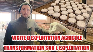 VISITE EXPLOITATION CHEVRE LAITIERE - DE LA TRAITE A LA TRANSFORMATION DE FROMAGE