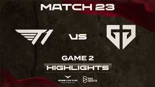 T1 vs GEN Highlights Game 2 | 2025 LCK Cup Group Battle | Match 23