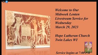 Midweek LCMS Lenten Service 2023 0329