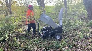 Jansen GTS 1500e wood chipper