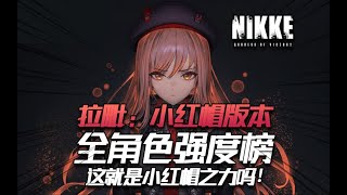 【妮姬：勝利女神】神與神！拉毗：小紅帽版本全角色強度榜！