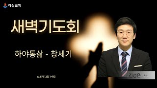 새벽기도회/창세기 12장 1-9절/하야통삶 - 창세기/ 김성은 목사