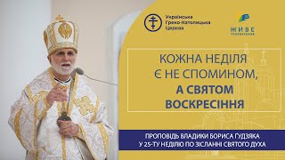 Проповідь владики Бориса Ґудзяка 25-ту неділю по Зісланні Святого Духа