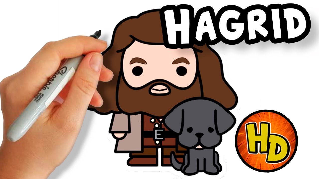 HOW TO DRAW A HAGRID | COMO DIBUJAR A HAGRID - YouTube