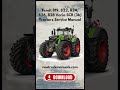 fendt 819 822 824 826 828 varioscr 3b tractors service manual downloadmanual autorepairmanual