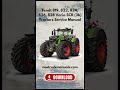 fendt 819 822 824 826 828 varioscr 3b tractors service manual downloadmanual autorepairmanual