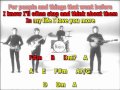 in my life Beatles best karaoke instrumental lyrics chords