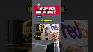 Amazon Just Killed FedEX! 🚨👀 #amazon #fedex #stockmarket #trading #investing #stocks