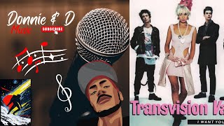 (Donnie \u0026 D Reacts) Transvision Vamp -I Want Your Love #reaction #music #video #live