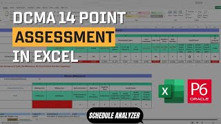 DCMA 14 Point Assessment Project Schedule Quality Analysis by using Primavera P6 Schedule Analyzer