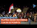 Klasemen Medali SEA Games 2023: Indonesia Turun ke Posisi 5, Disalip Filipina