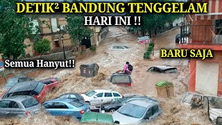 BARU SAJA Bandung Tenggelam!! Detik² Banjir Dahsyat Terjang Bandung Jabar! Warga Panik Banjir Cimahi