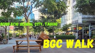 WALKING TOUR at Bonifacio Global City (BGC), Taguig, Philippines