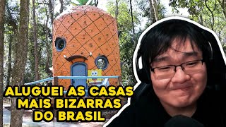 Aluguei as Casas Mais BIZARRAS do Brasil | Tiba REACT (Balian)