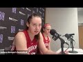 IUWBB Postgame at Northwestern