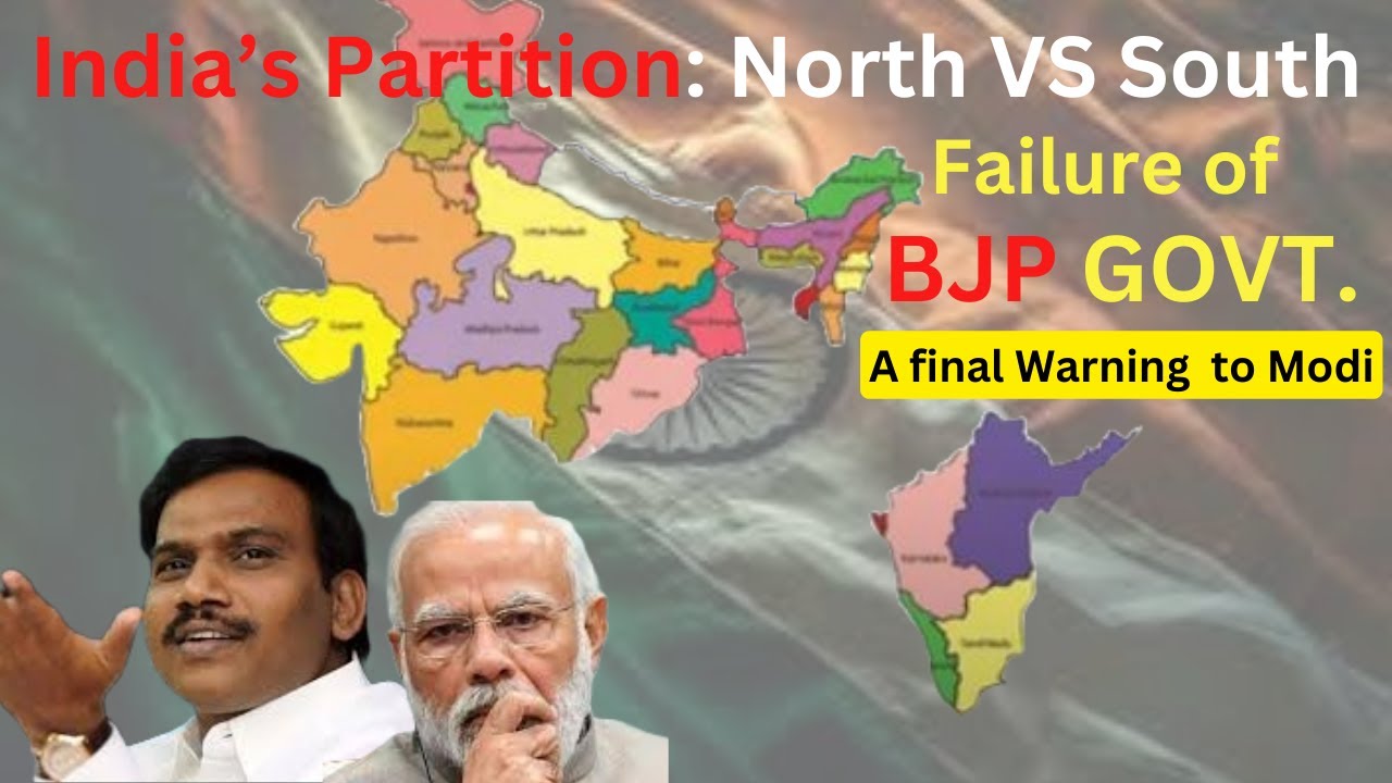 Partition Of India: North And South| Why Modi Failed In South Indian ...