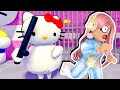 🎀 ENFERMÉE DANS LA PRISON DE HELLO KITTY MALÉFIQUE! HELLO KITTY BARRY'S PRISON RUN! ROBLOX